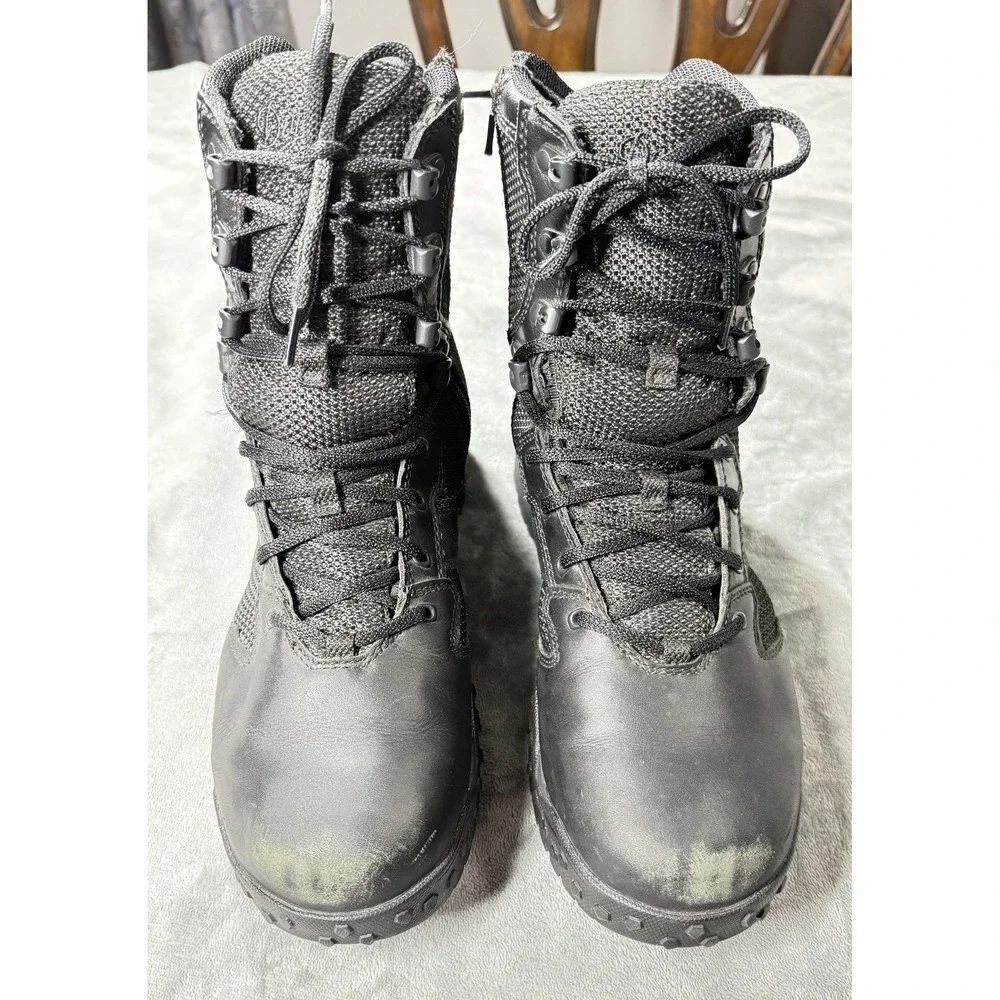 Danner Scorch Side Zip 8 Boots Mens Size‎ 10.5 Black Tactical Combat Waterproof